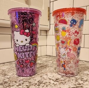 2 Hello Kitty Tumblers